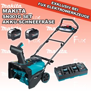 Makita SN001G SET Akku-Schneefräse