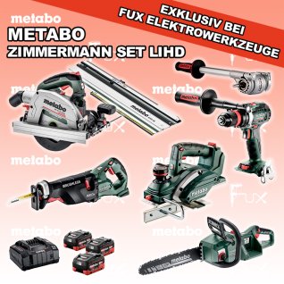 Metabo Zimmermann SET  3 LiHD