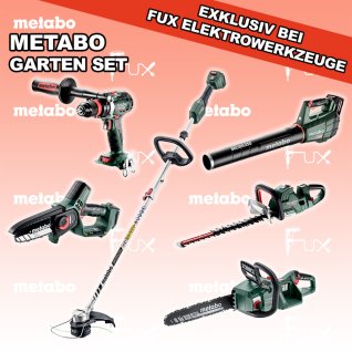 Metabo Garten Set  8 SOLO