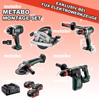 Metabo  Montage Set 4