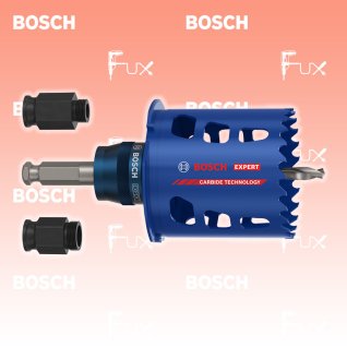 Bosch Expert Multi Material Kegelsenker PC Plus Lochsäge, 68 x 60 mm, Starter-Kit